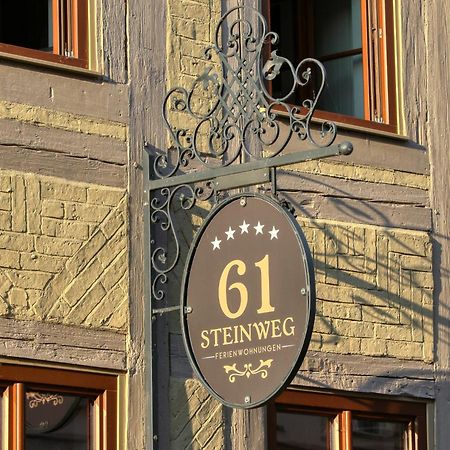 Ferienwohnungen Steinweg 61 Quedlinburg Exterior foto